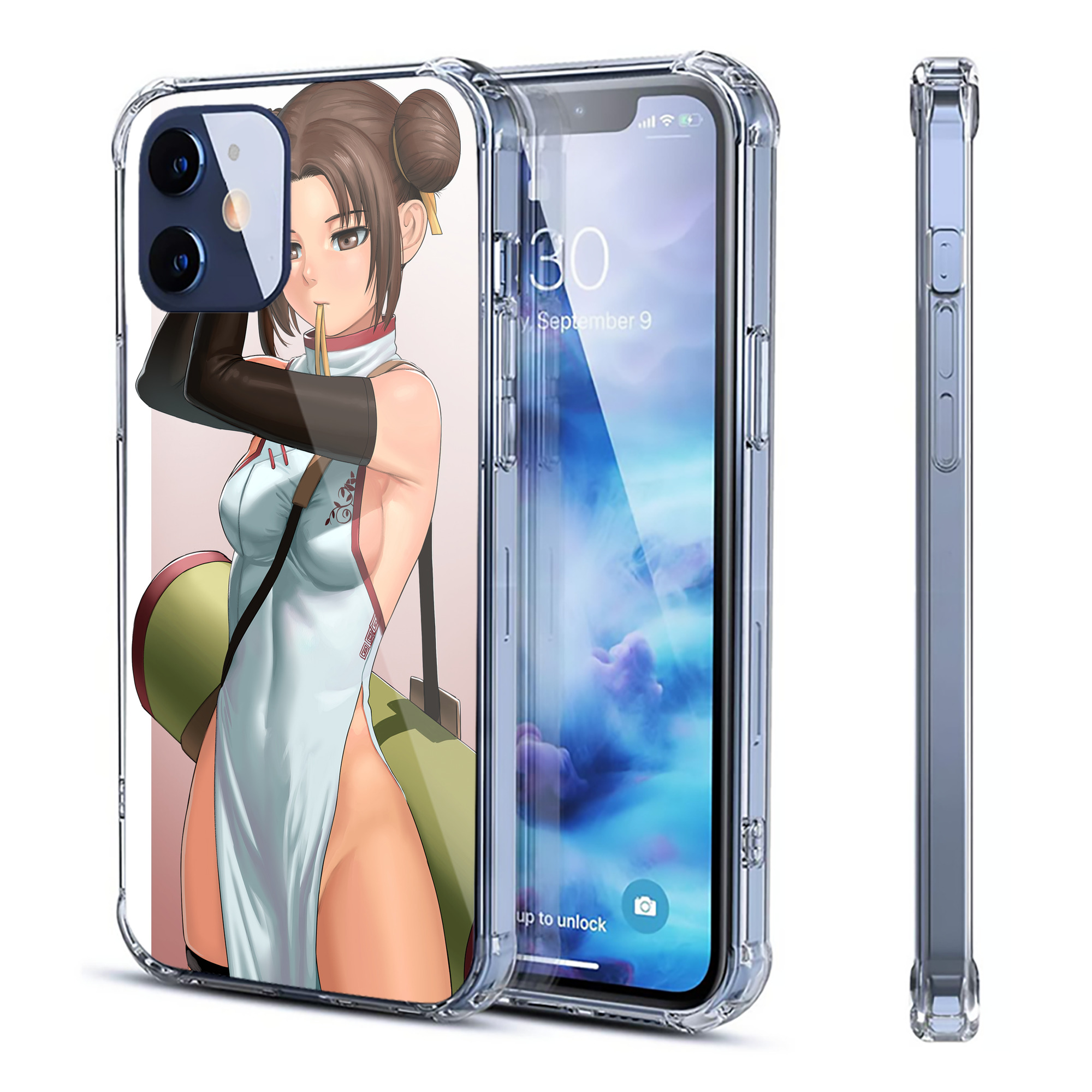 （画像用） NARUTO -ナルト- NARUTO -ナルト- 疾風伝 【iPhone 12シリーズ対応】透明スマホケース（クリアソフトケース）